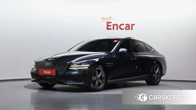 Genesis G80 (RG3) 2021 Синий из Кореи