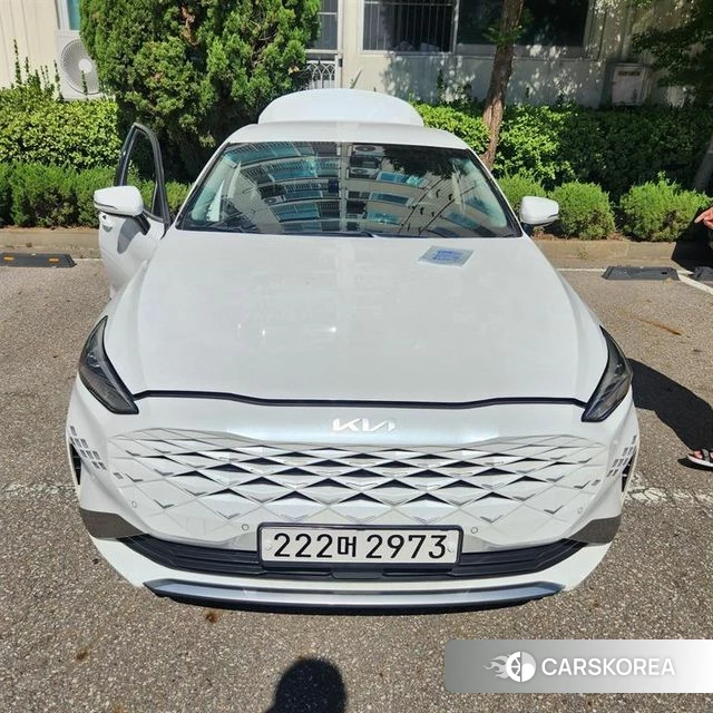 Kia K8 2022 Белый из Кореи