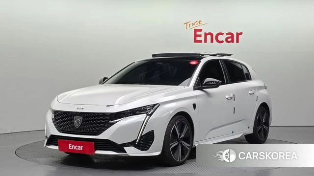 Peugeot 308 Third generation 2023 Белый из Кореи
