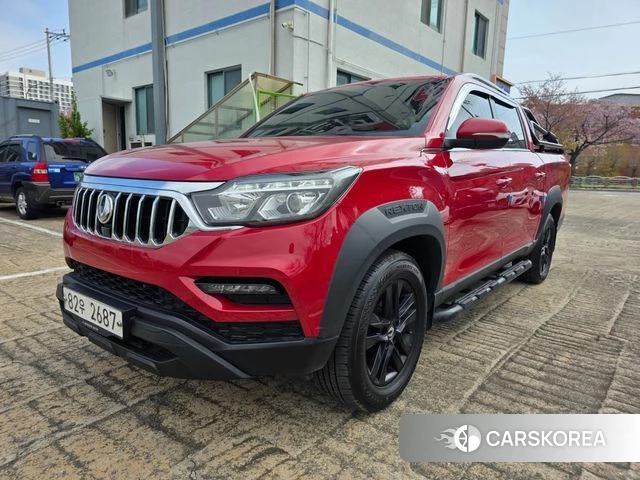 Ssangyong Rexton Sports Cannes 2020 Красный из Кореи