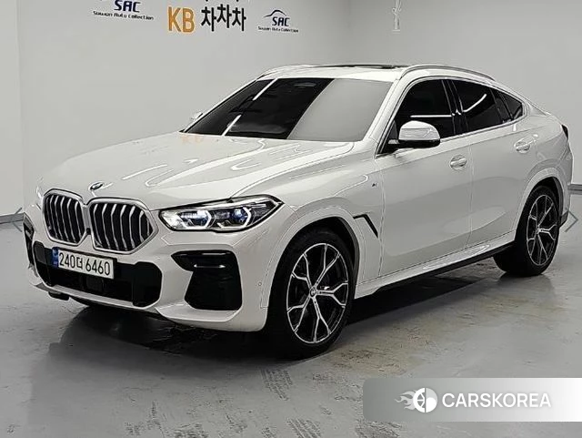 BMW X6 (G06) 2022 Белый из Кореи