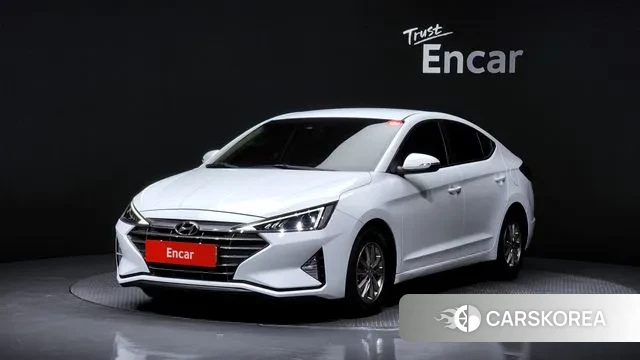 Hyundai The New Avante AD 2019 Белый из Кореи