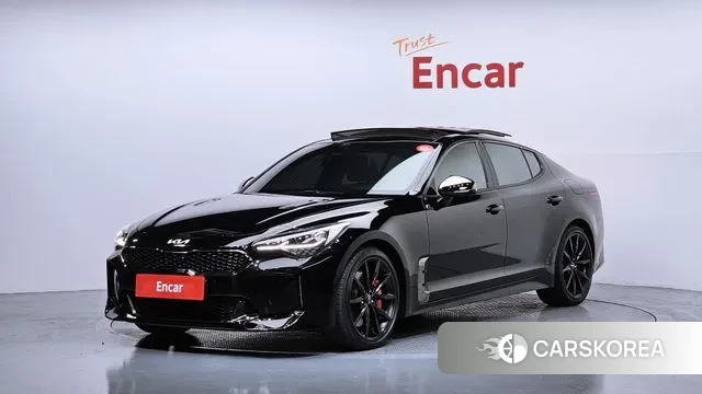 Kia Stinger Meister 2022 Черный из Кореи