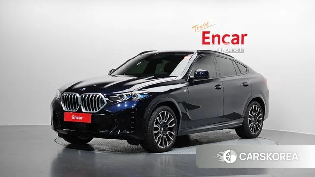 BMW X6 (G06) 2025 Черный из Кореи