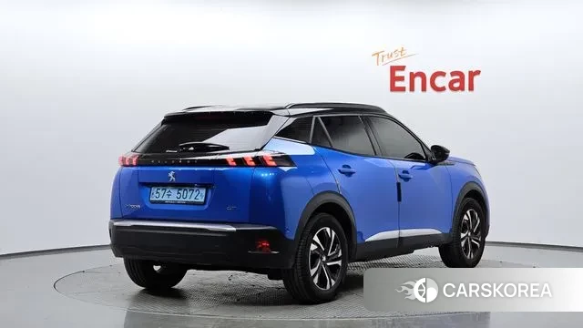 Peugeot e-2008 second generation 2021 Синий из Кореи