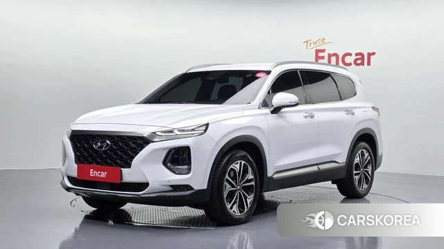 Hyundai Santa Fe TM 2018 Белый из Кореи