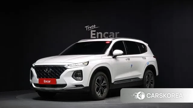 Hyundai Santa Fe TM 2019 Белый из Кореи