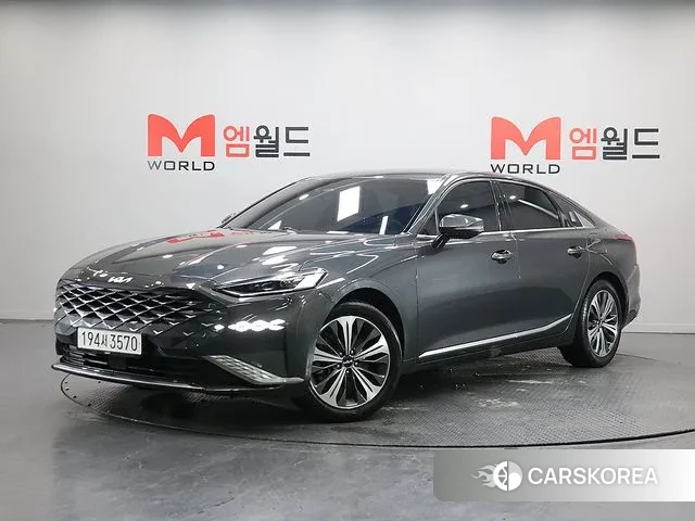 Kia K8 2021 Серый из Кореи