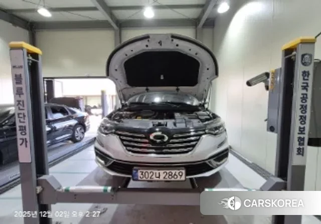 Renault Korea (Samsung) The New SM6 2022 Белый из Кореи