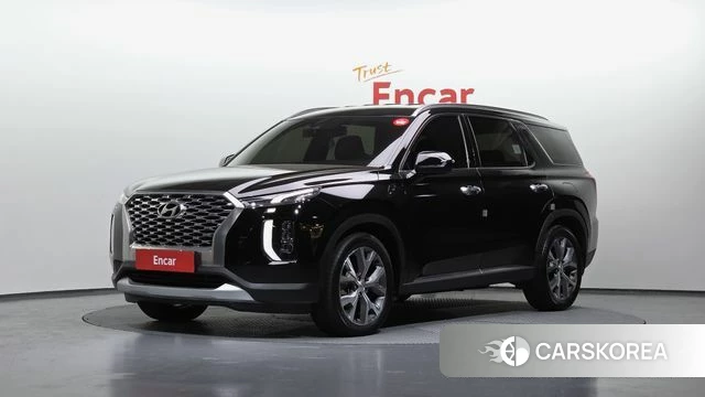 Hyundai Palisade 2022 Черный из Кореи