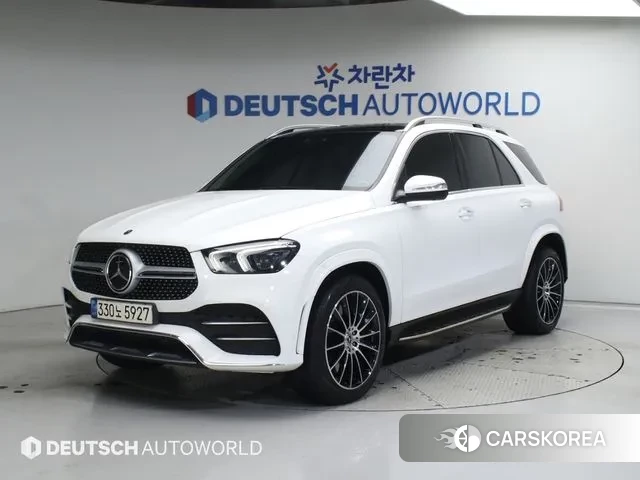 Mercedes-Benz GLE-Class W167 2021 Белый из Кореи