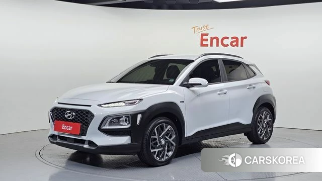 Hyundai Kona Hybrid 2020 Белый из Кореи