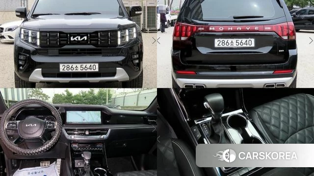 Kia Mohave Master 2022 Черный из Кореи