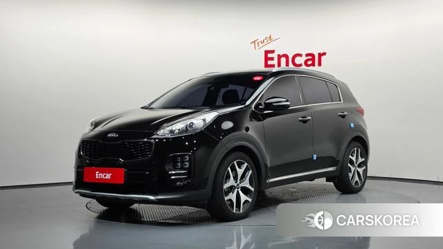 Kia Sportage 4th Generation 2018 Черный из Кореи