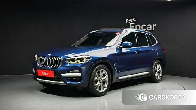 BMW X3 (G01) 2018 Синий из Кореи