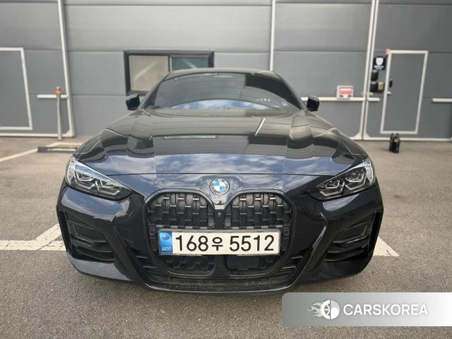 BMW 4 Series (G22) 2021 Черный из Кореи