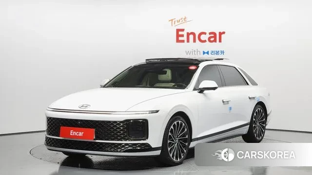 Hyundai Grandeur (GN7) 2023 Белый из Кореи