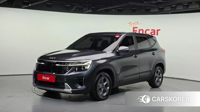 Kia The New Seltos 2022 Серый из Кореи