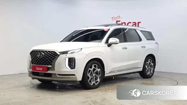Hyundai Palisade 2022 Белый из Кореи