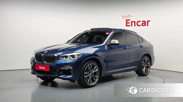 BMW X4 (G02) 2019 Синий из Кореи