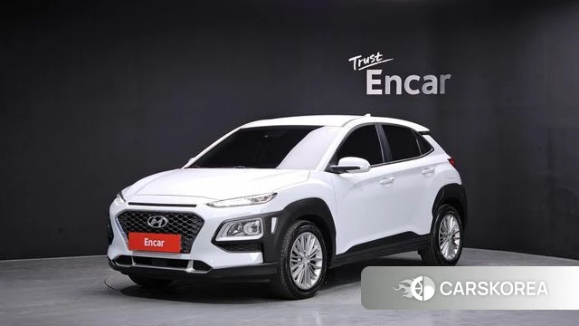 Hyundai Kona 2019 Белый из Кореи