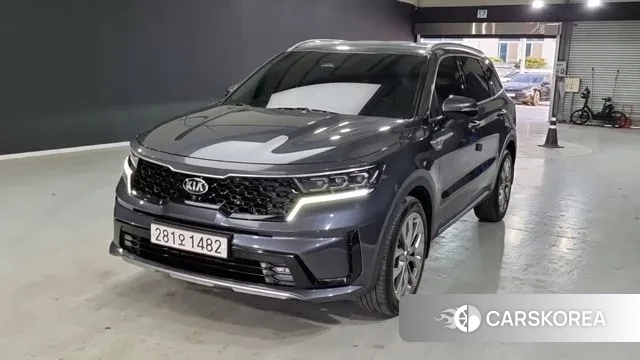 Kia Sorento 4th Generation 2020 Серый из Кореи