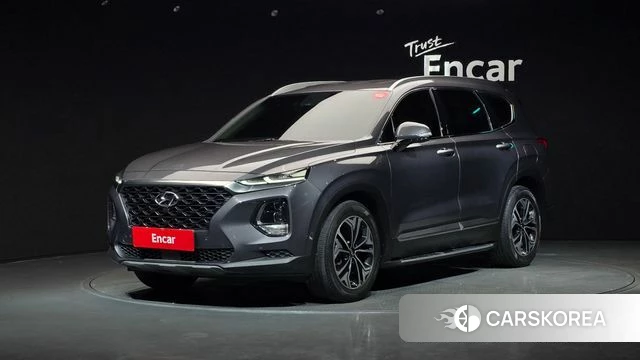 Hyundai Santa Fe TM 2018 Серый из Кореи