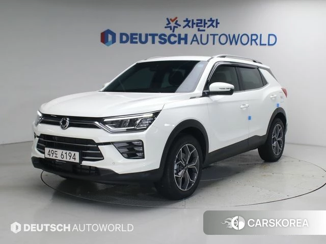 Ssangyong Beautiful Korando 2025 Белый из Кореи