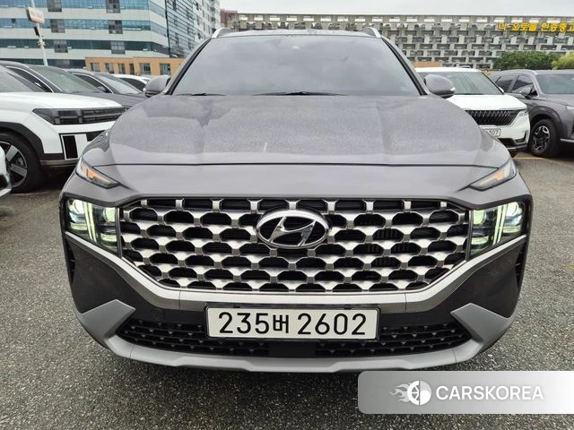 Hyundai The New Santa Fe 2022 Серый из Кореи