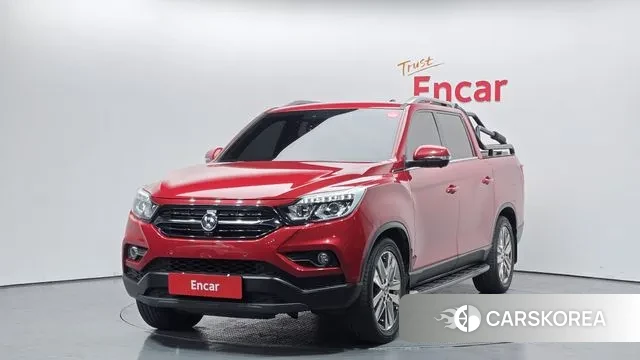 Ssangyong Rexton Sports 2018 Красный из Кореи