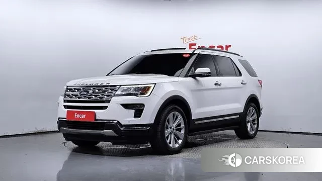 Ford Explorer 2018 Белый из Кореи
