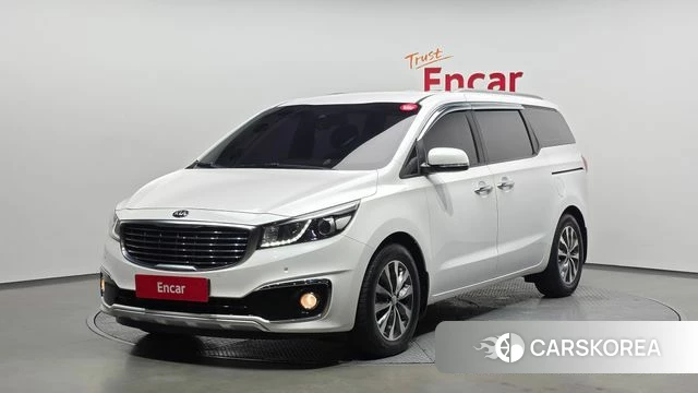 Kia All New Carnival 2018 Белый из Кореи
