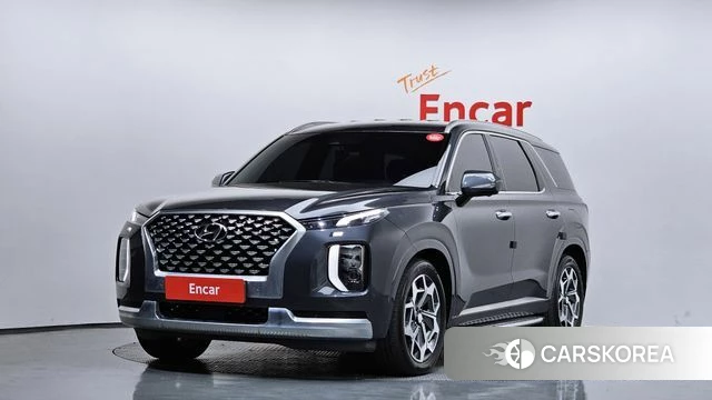 Hyundai Palisade 2021 Серый из Кореи