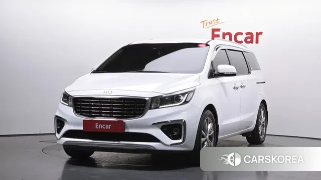 Kia The New Carnival 2020 Белый из Кореи