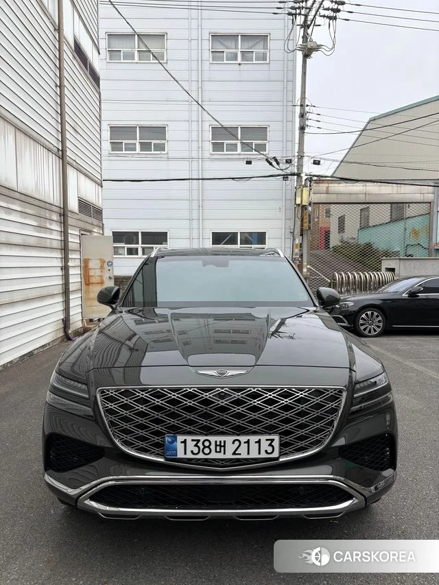 Genesis GV80 2025 Темно-зеленый из Кореи