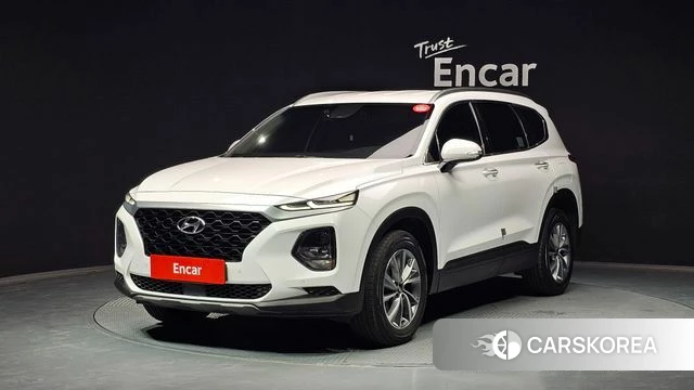 Hyundai Santa Fe TM 2019 Белый из Кореи