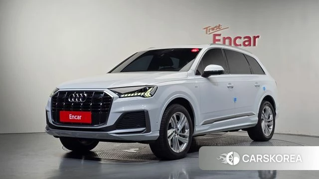 Audi Q7 (4M) 2022 Белый из Кореи