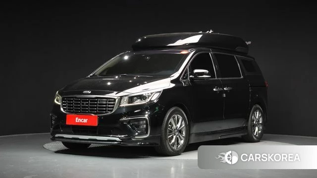 Kia The New Carnival 2019 Черный из Кореи