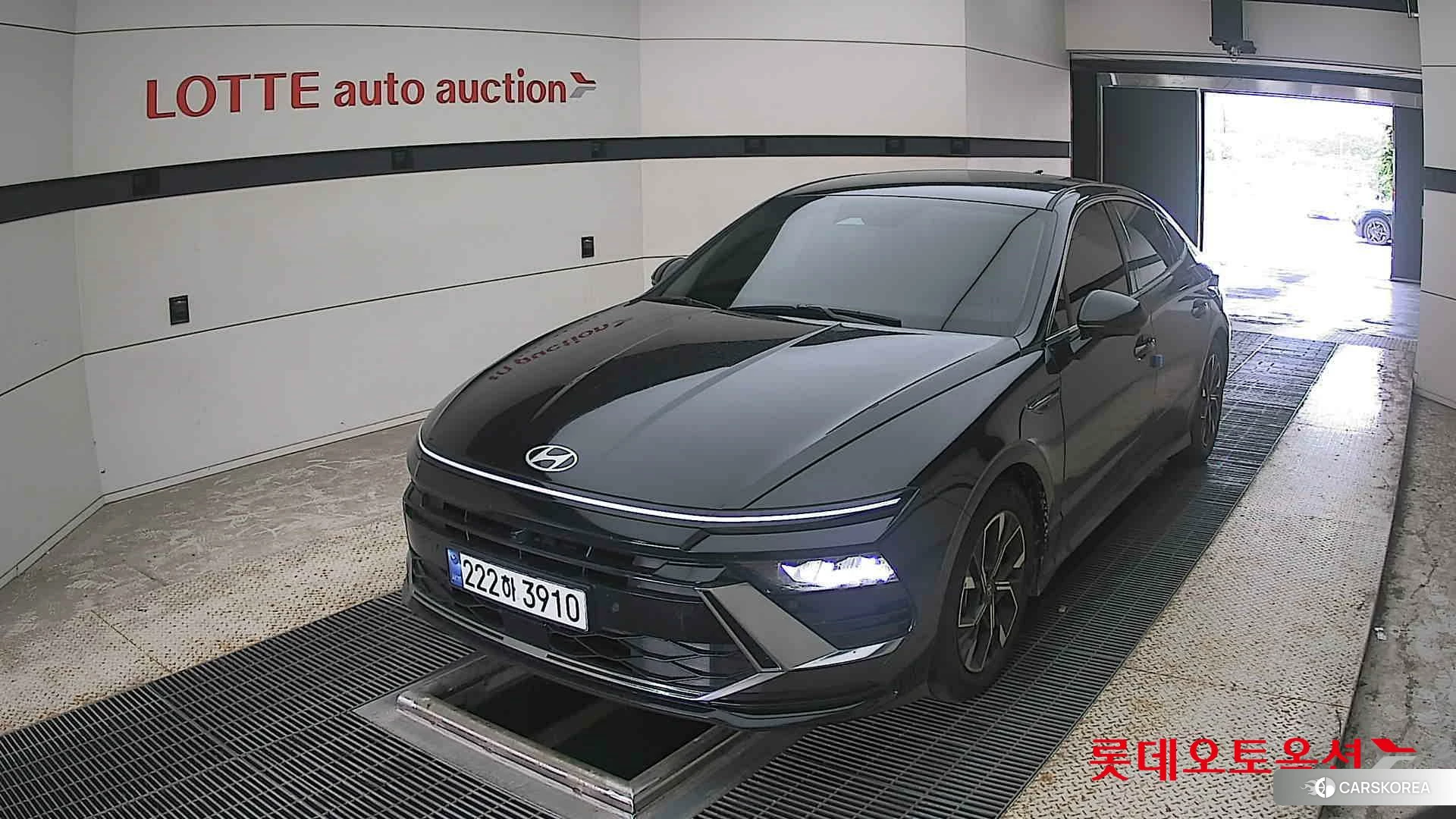 Hyundai Sonata 2024 Abyss Black Pearl из Кореи