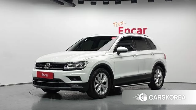 Volkswagen Tiguan second Generation 2018 Белый из Кореи