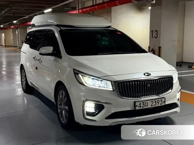 Kia The New Carnival 2019 Белый из Кореи