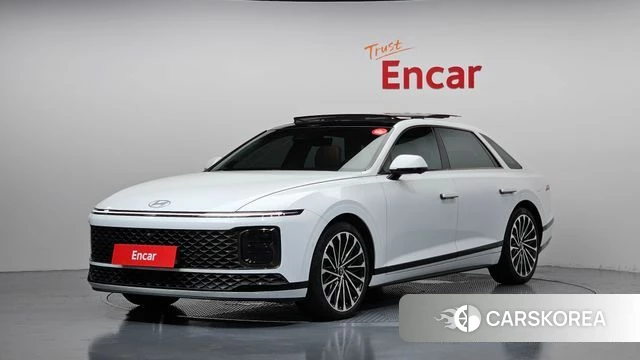 Hyundai Grandeur Hybrid (GN7) 2023 Белый из Кореи