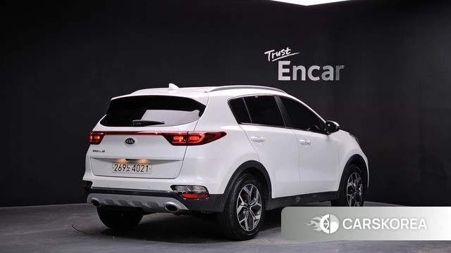 Kia Sportage The Bold 2021 Белый из Кореи
