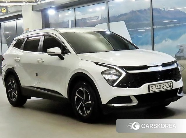 Kia Sportage 5th Generation Hybrid 2022 Белый из Кореи