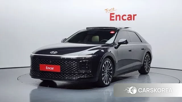 Hyundai Grandeur Hybrid (GN7) 2023 Черный из Кореи