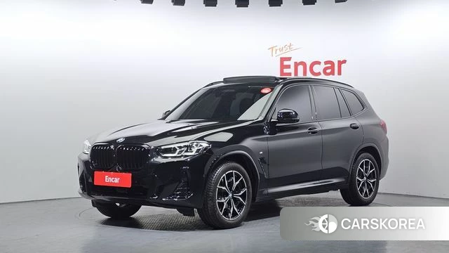 BMW X3 (G01) 2024 Черный из Кореи