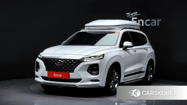 Hyundai Santa Fe TM 2018 Белый из Кореи