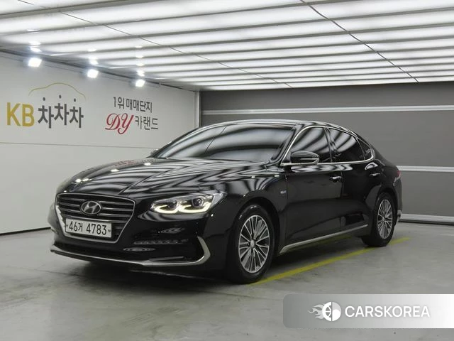 Hyundai Grandeur IG Hybrid 2018 Черный из Кореи