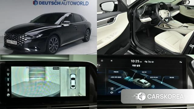 Hyundai The New Grandeur IG 2022 Черный из Кореи