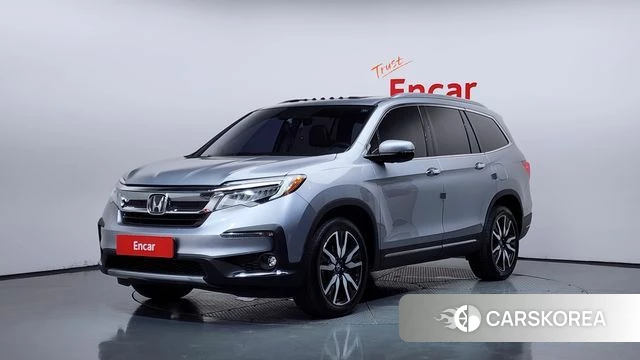 Honda Pilot 3rd generation 2019 Серебристо-серый из Кореи
